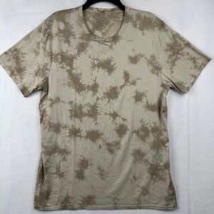 Lululemon T Shirt Mens Tie‎ Dye Casual Athleisure Short Sleeve Top